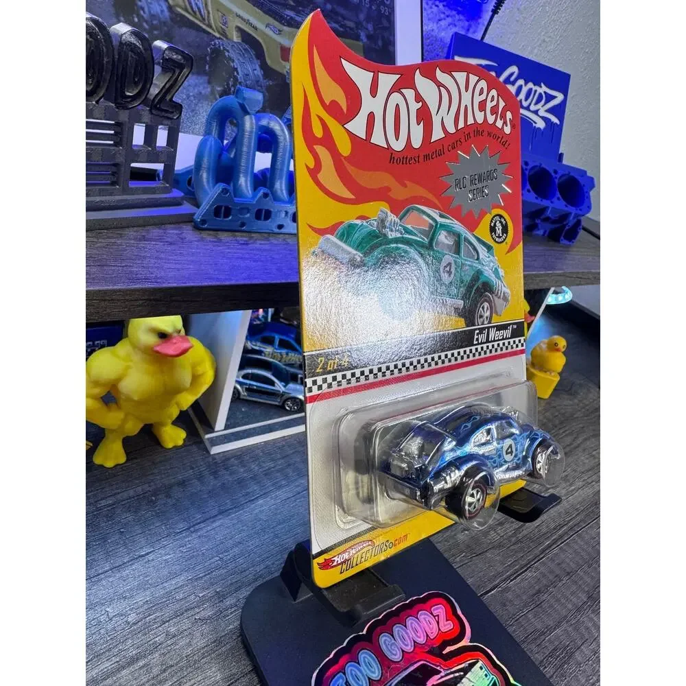 Hot wheels RLC 2006 rewards series car evil weevil numbered 722